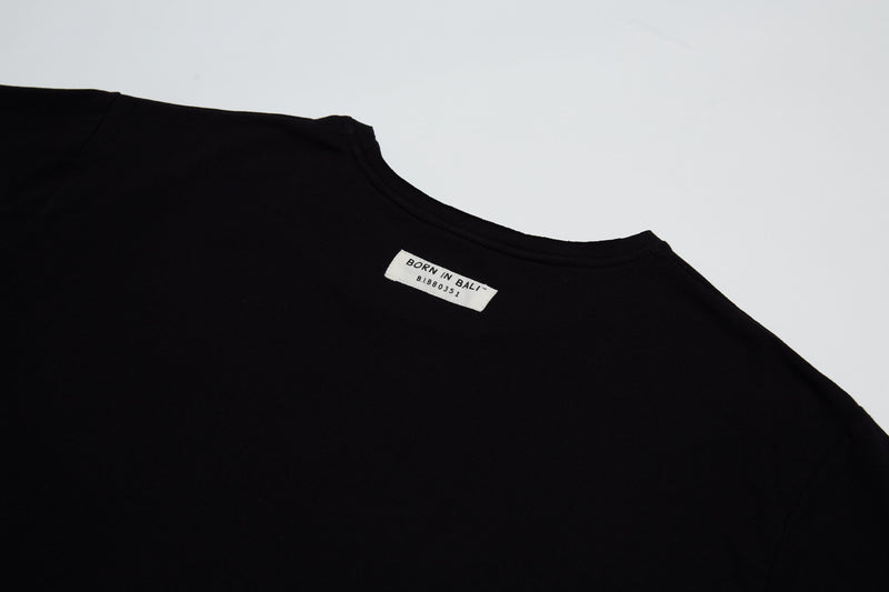 OVERSIZED BAMBOO T-SHIRT IN BLACK